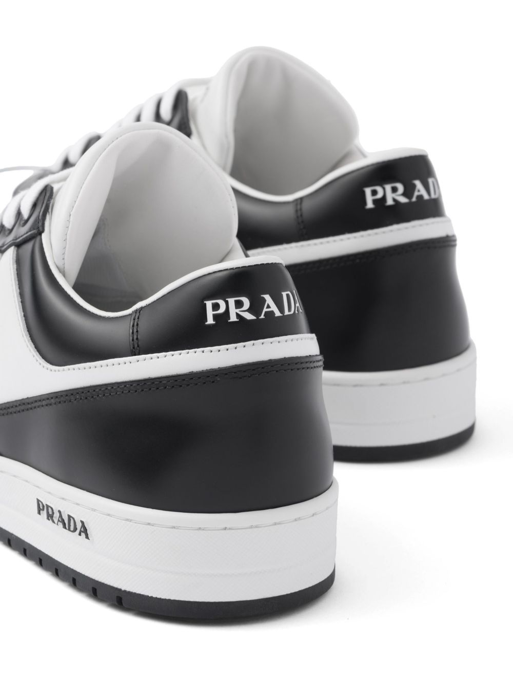 Prada Low-top Sneakers For Downtown Style In Black