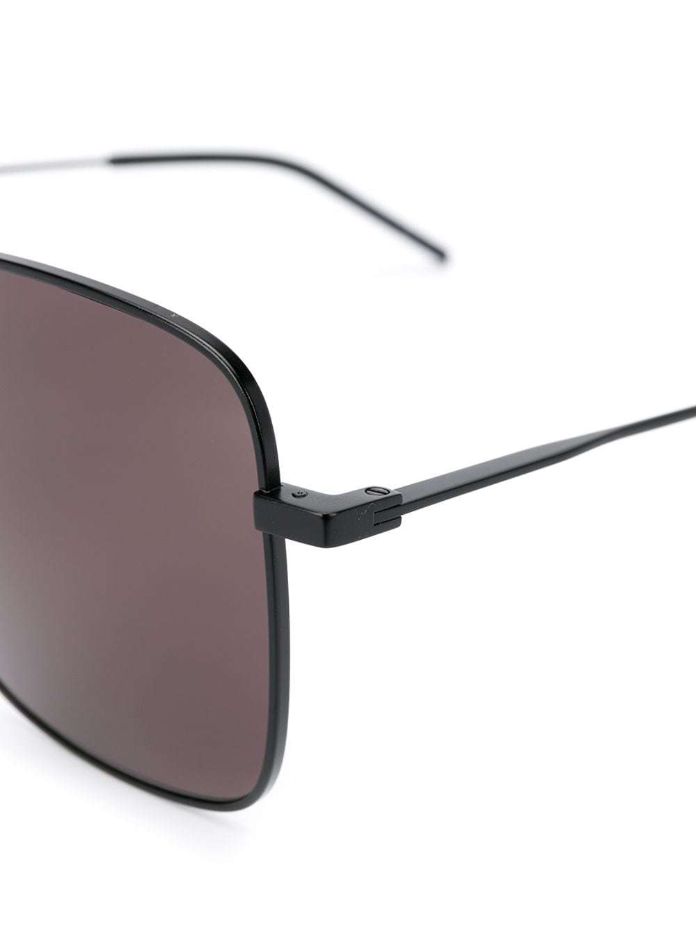 Saint Laurent Sl312 Square-frame Sunglasses In Brown