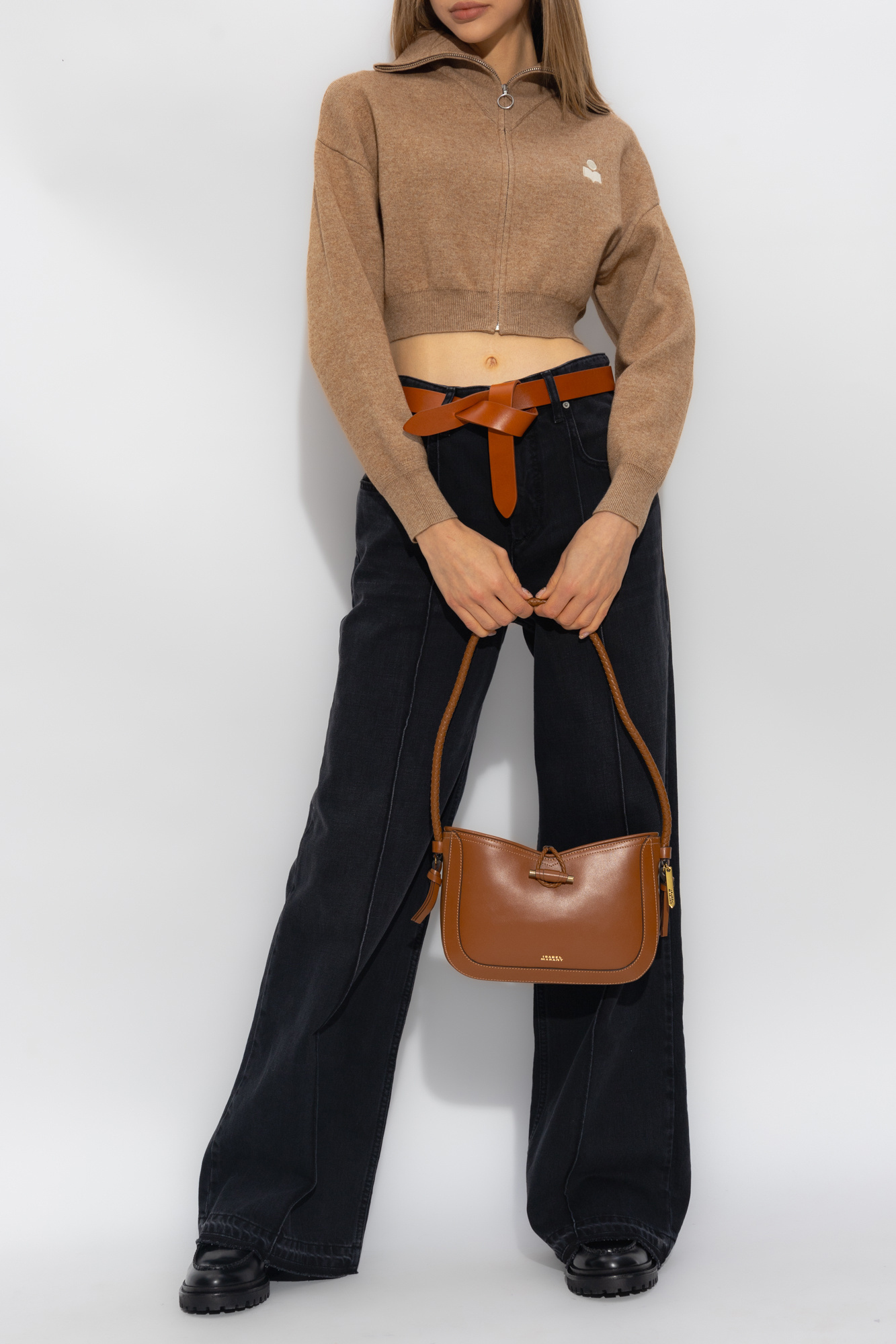 Shop Isabel Marant Multi-pocket Jeans In Black