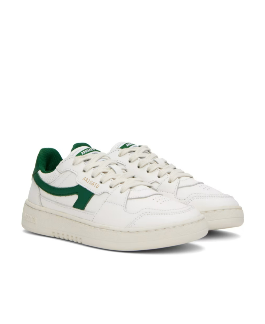 Axel Arigato Stitching Design Round Head Low-top Casual Shoes In White