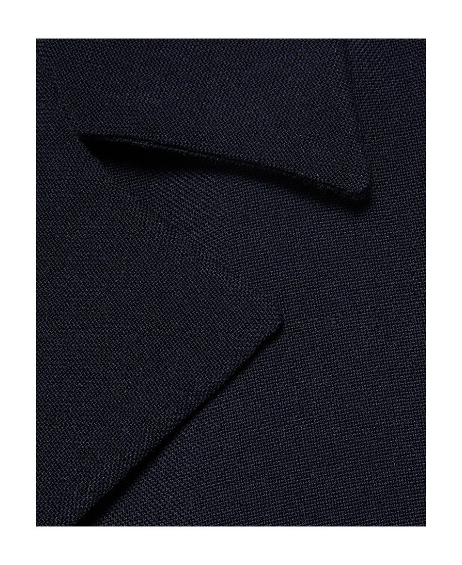 Gucci Double-breasted Mohair Cropped Jacket In Blue