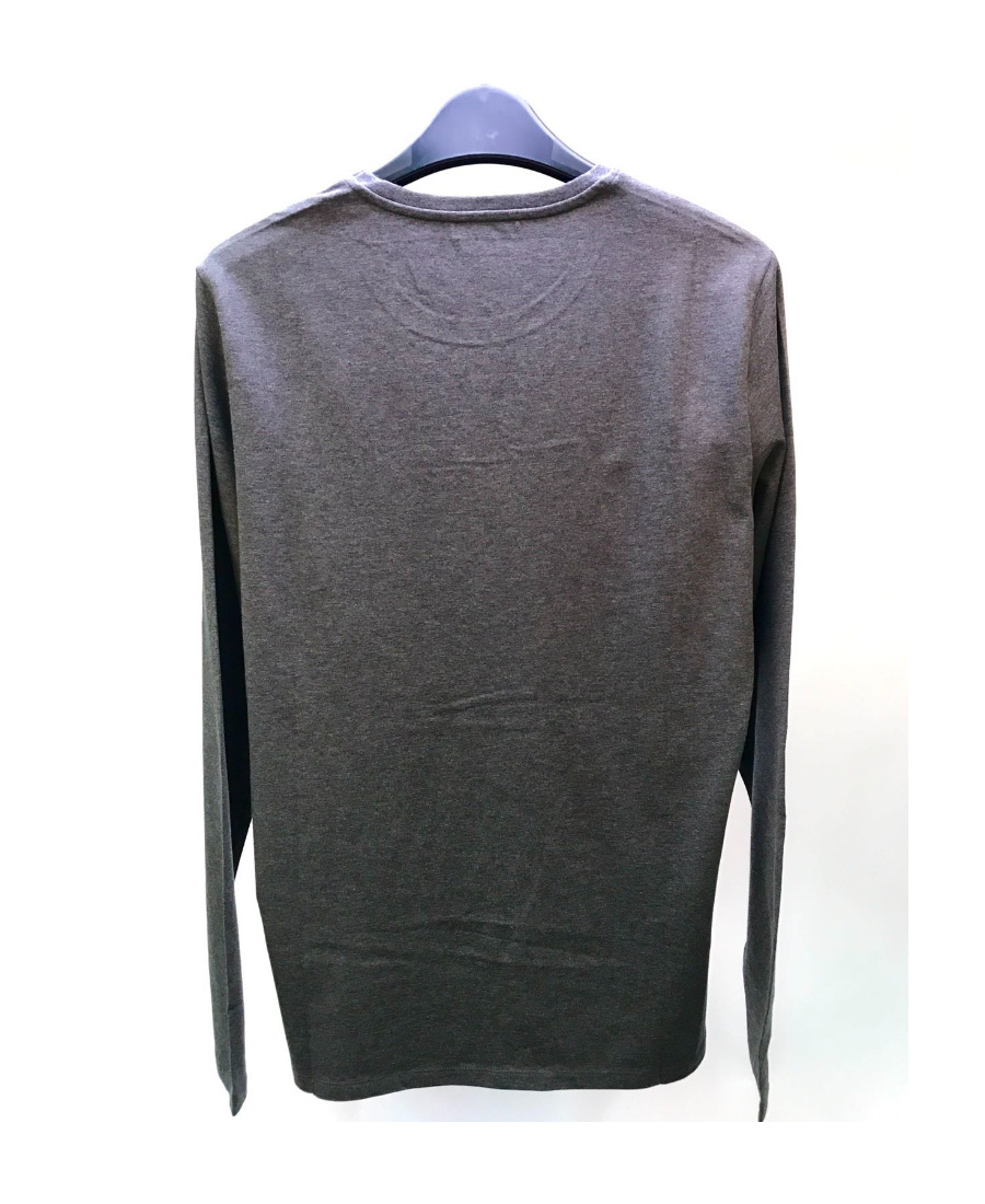 ICEBERG ROUND COLLAR AND LONG-SLEEVED T-SHIRT