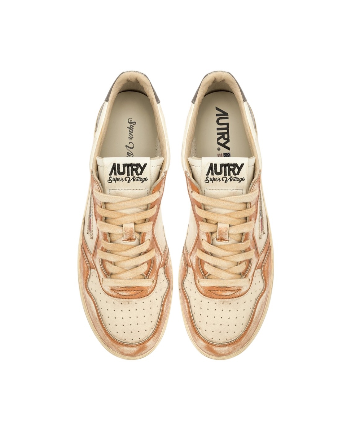 Autry Low-top Trainers In Nude