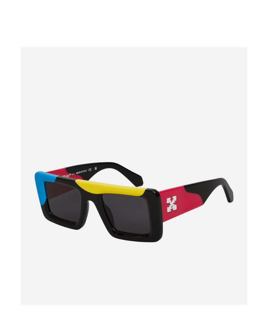 Off-white Seattle Rectangle-frame Sunglasses In Black
