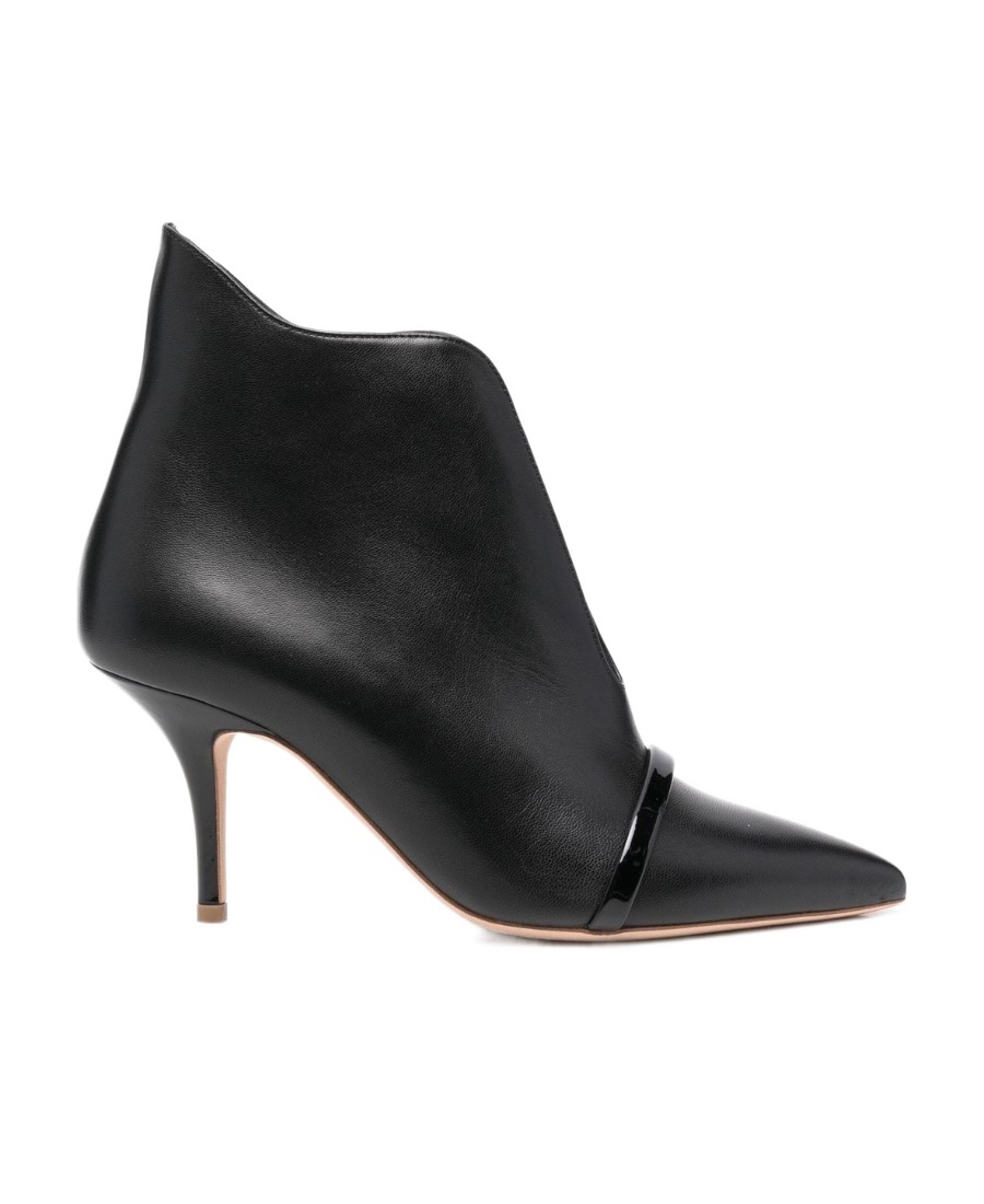 Malone Souliers Pointed Short Boots In Black