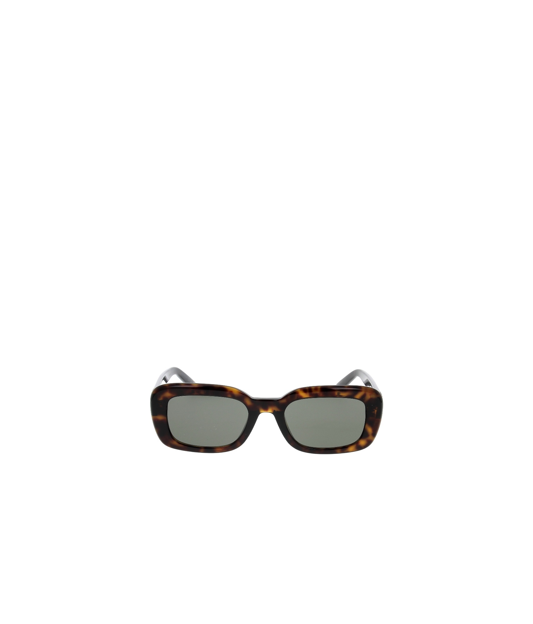 Saint Laurent Full Frame Sunglasses In Havana Color