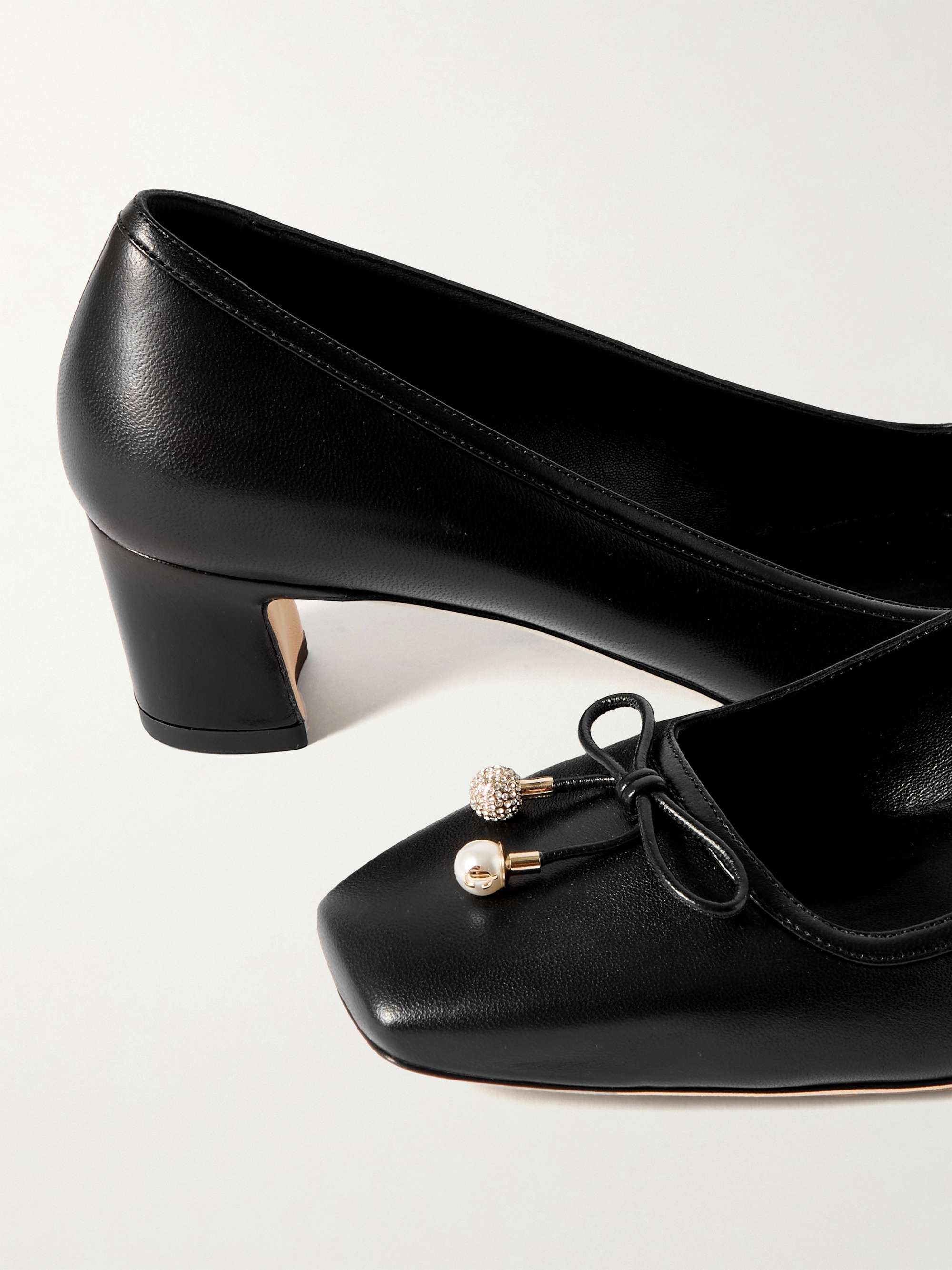 Jimmy Choo Elme 45 In Black