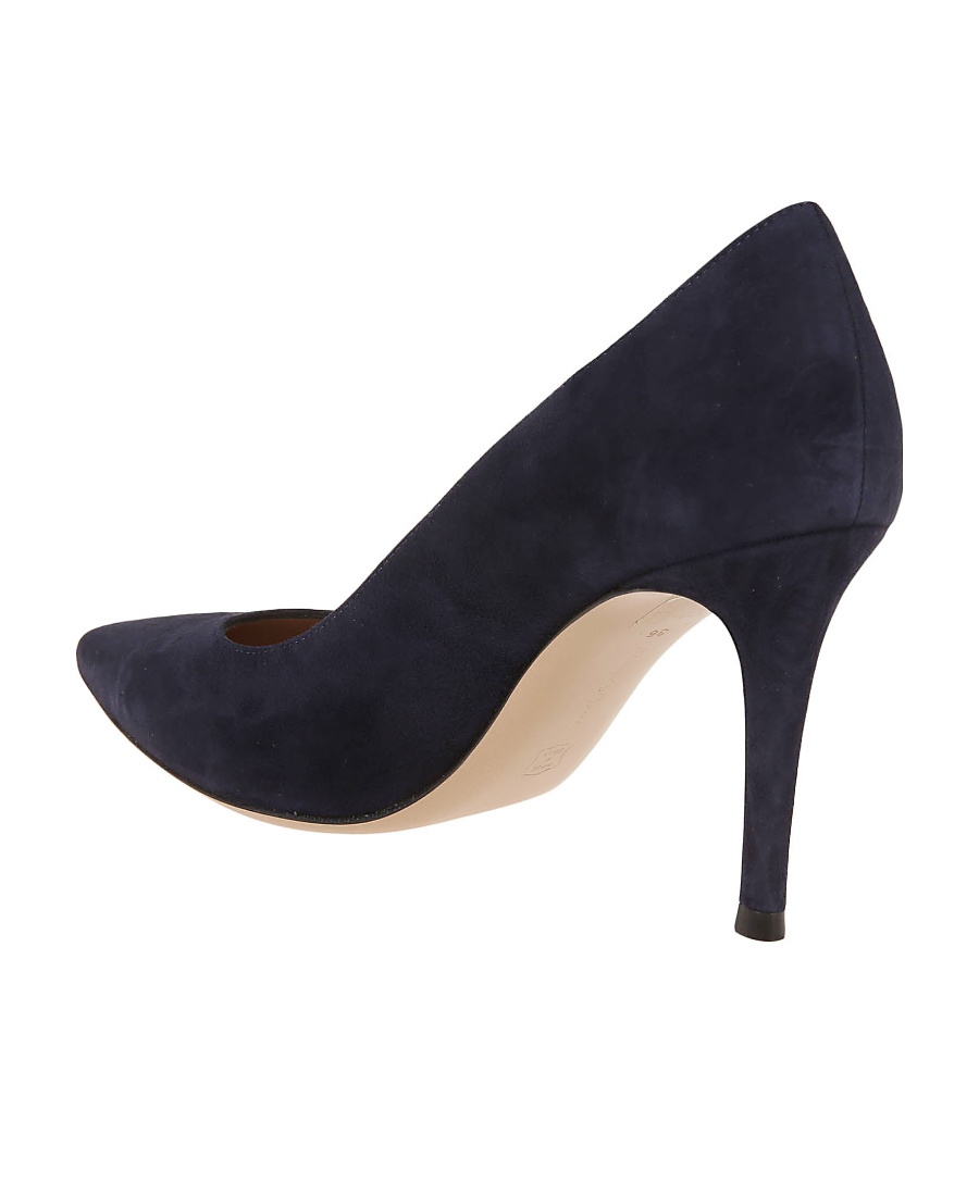 Shop Gianvito Rossi Pointed-toe Slip-on Pumps In Black