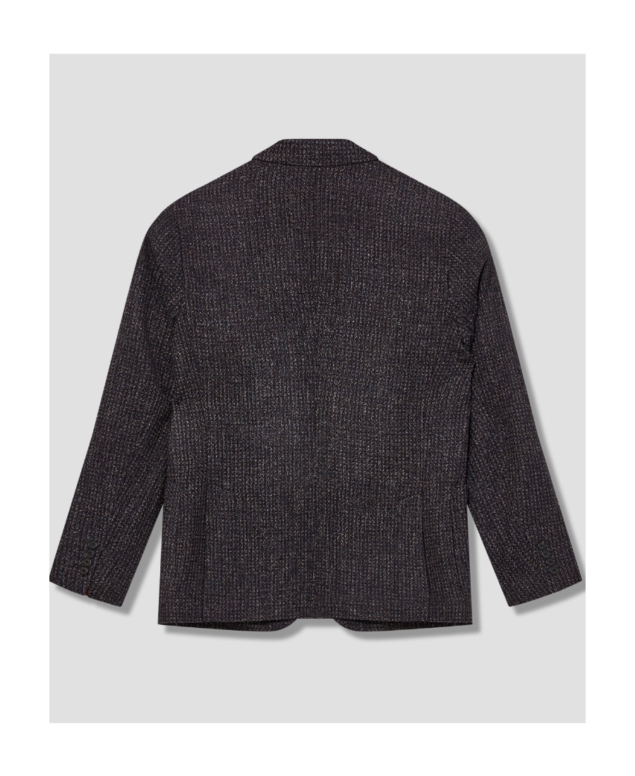 Shop Paul Smith Single-breasted Bouclé Blazer In Black
