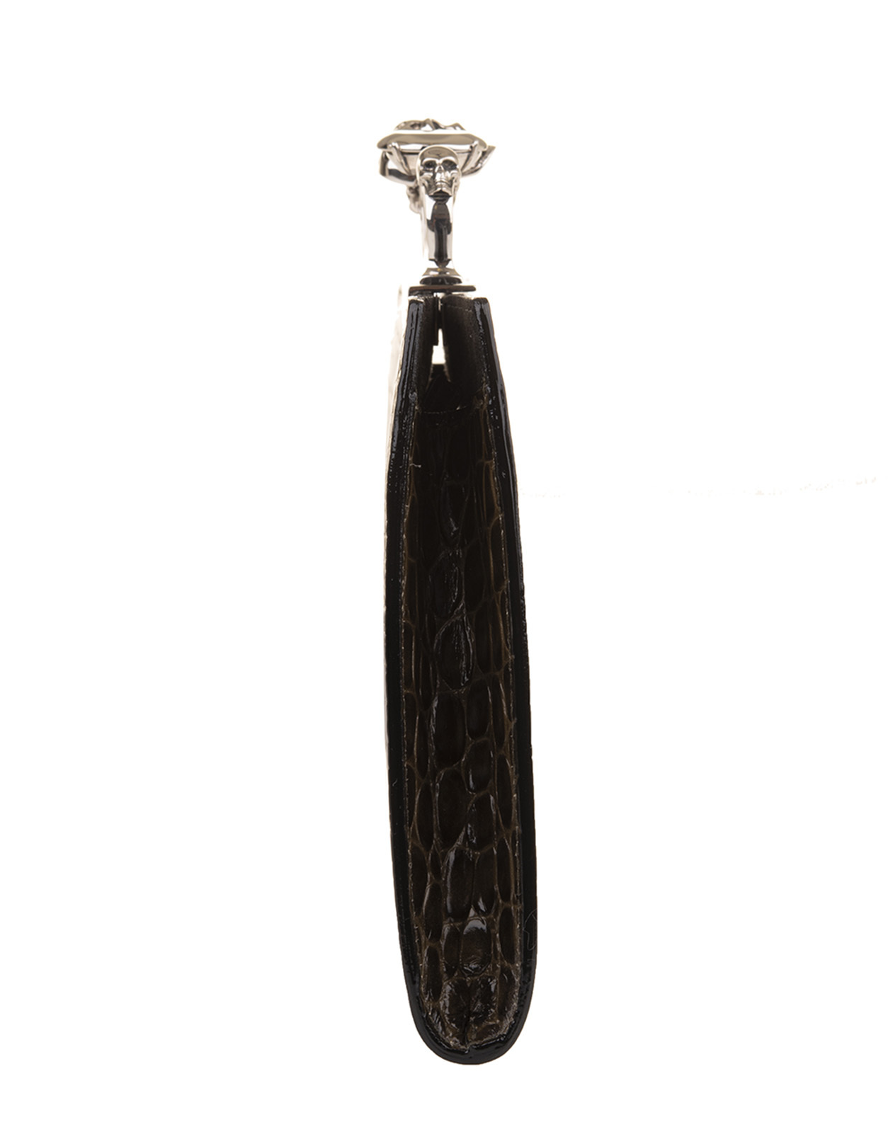 ALEXANDER MCQUEEN ALEXANDER MCQUEEN SKULL FOUR RING CLUTCH BAG