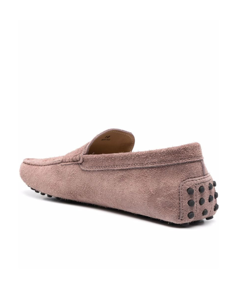 Tod's Gommino Logo Loafers In Brown