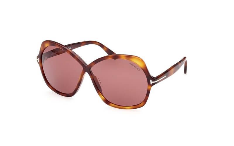 Tom Ford Logo Sunglasses In Pink