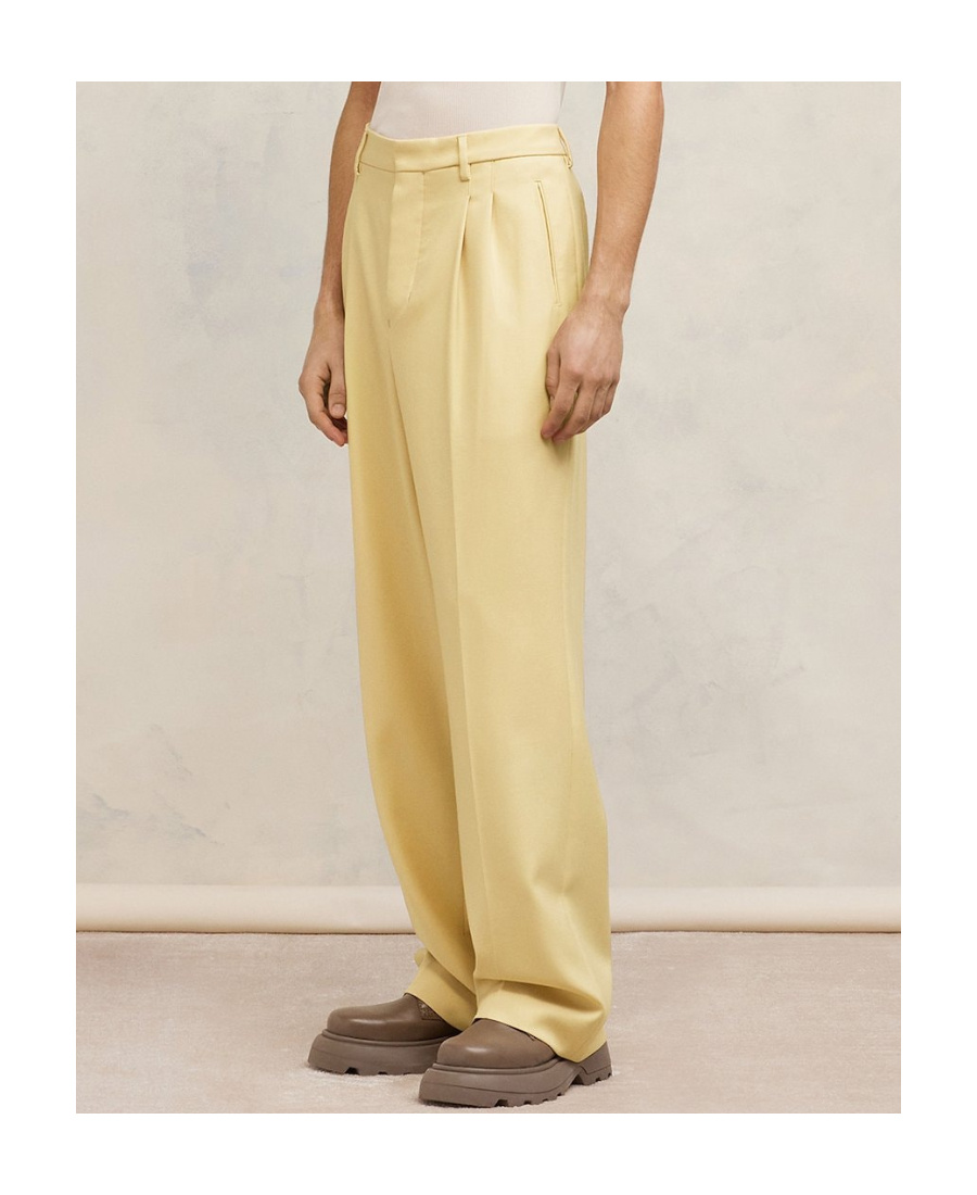 AMI ALEXANDRE MATTIUSSI AMI FLARED STRAIGHT FIT TROUSERS