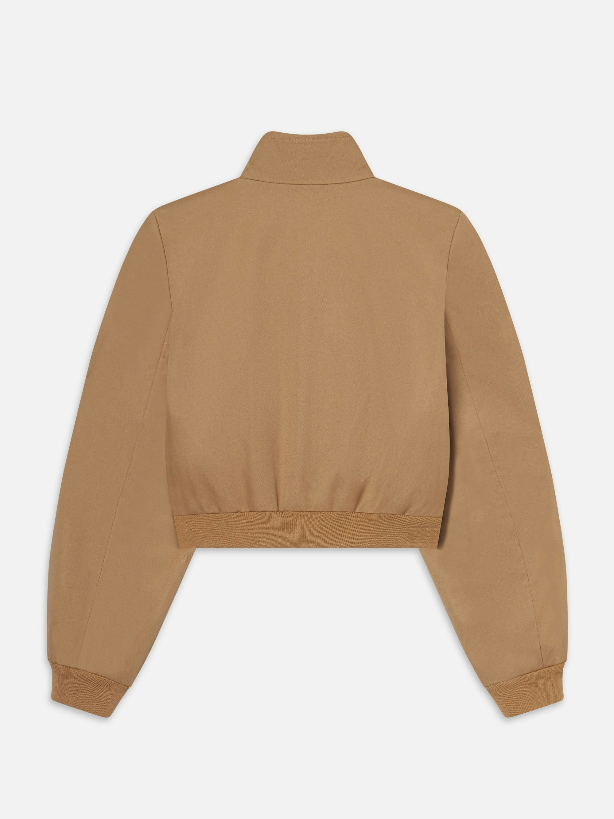 Frame Long Sleeve Casual Jacket In Brown