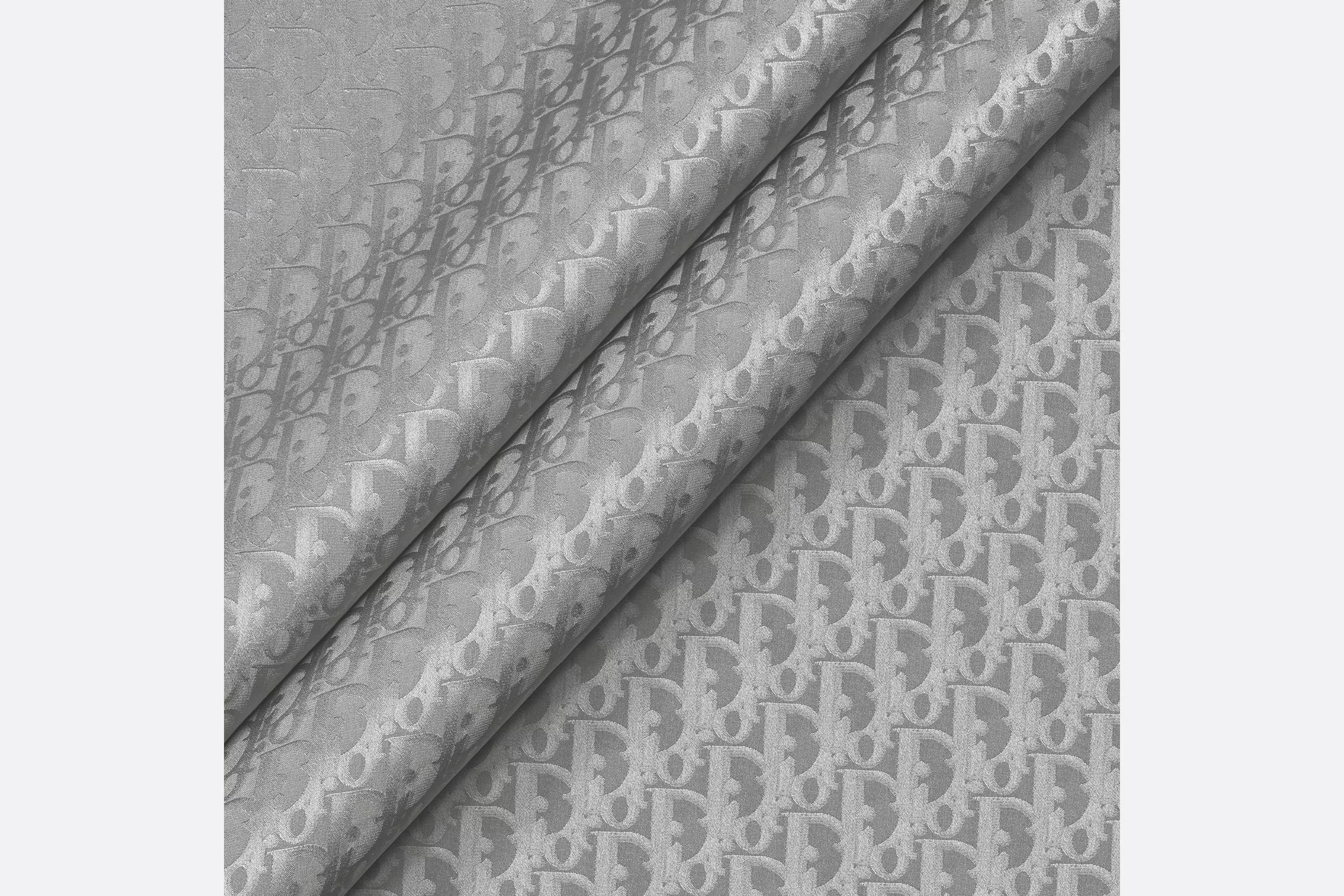 Dior Logo Shawl In Grey