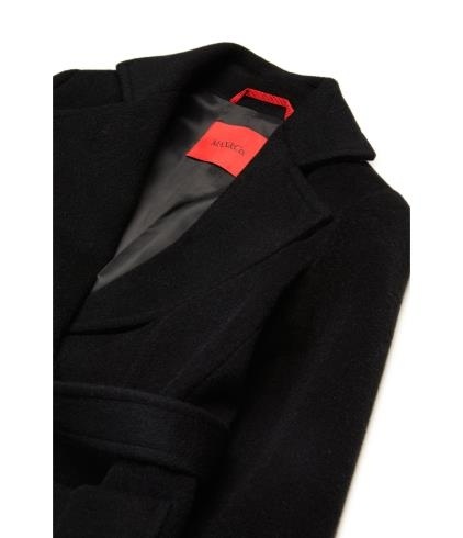 Max & Co Wool Coat In Black