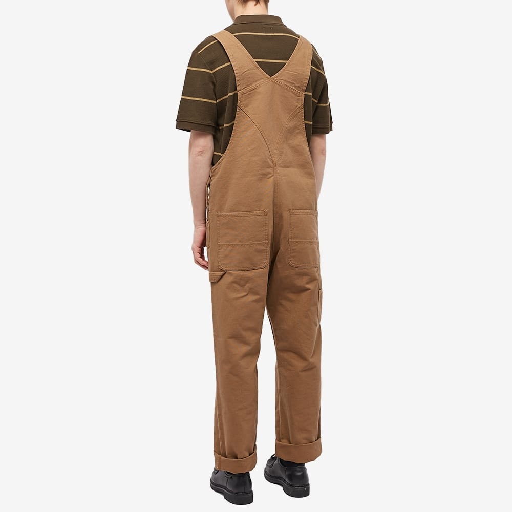 CARHARTT LOGO-PATCH STRAIGHT-LEG DUNGAREES