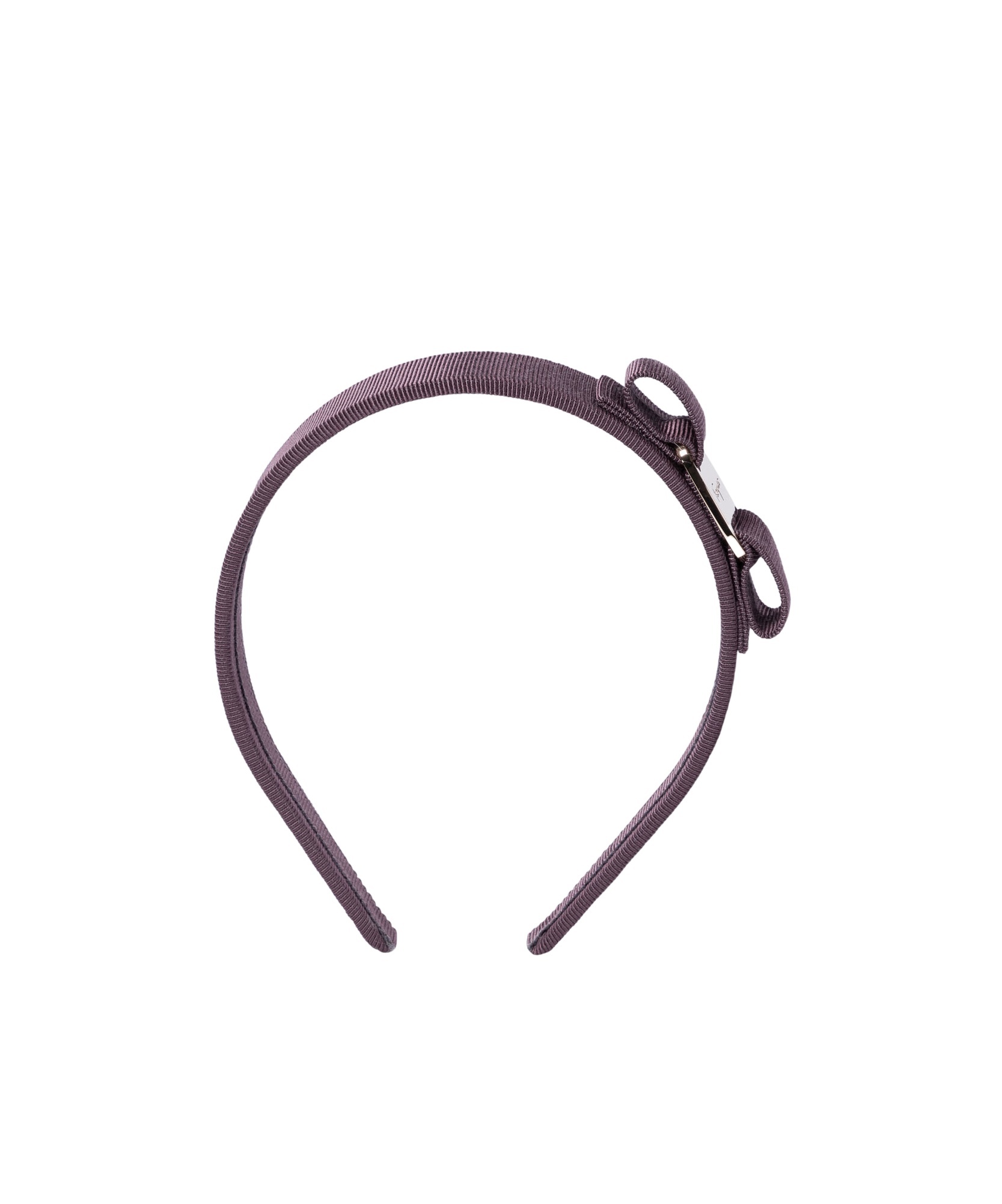 Ferragamo Vara Bow Headband In Black