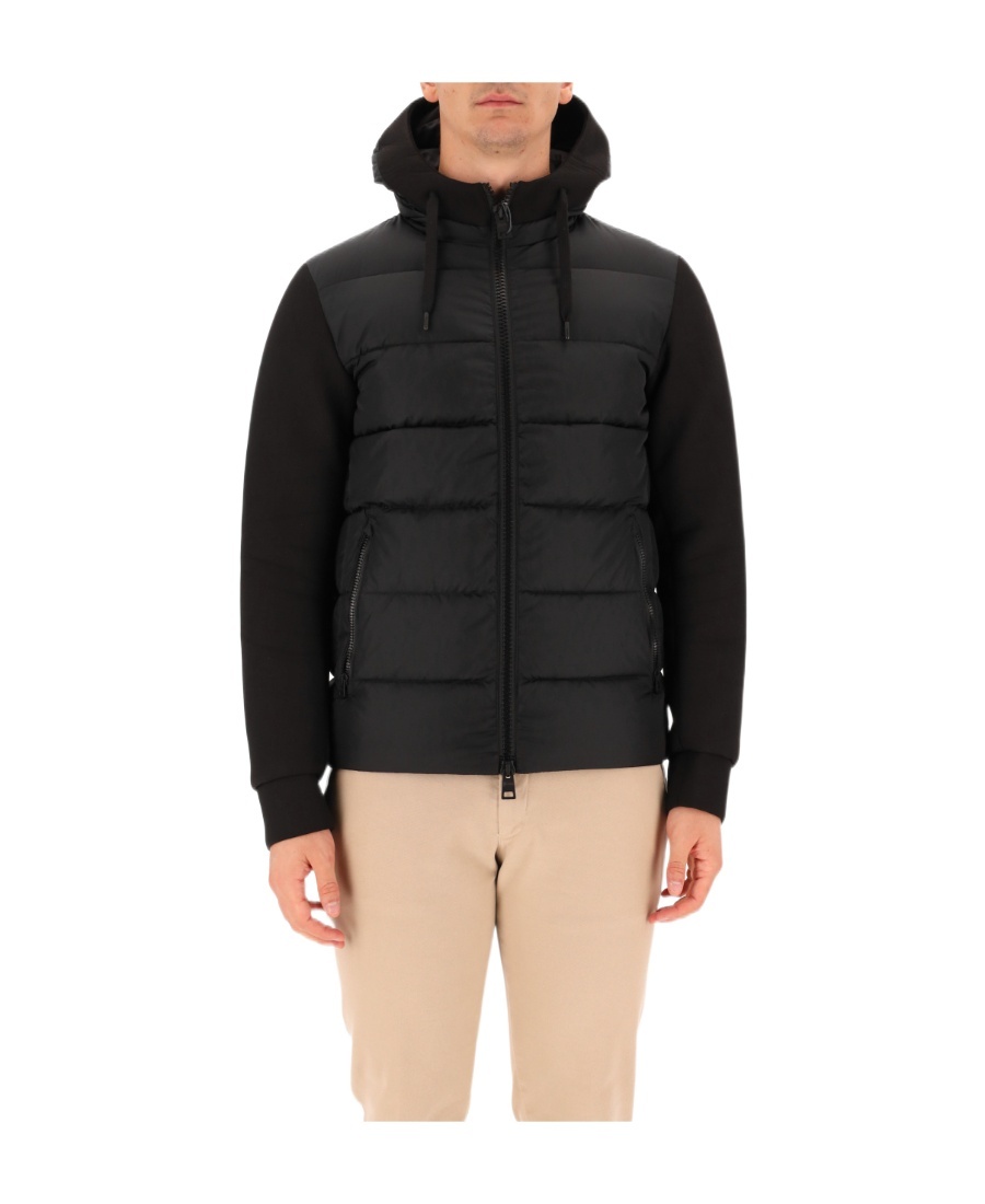 Herno Long-sleeved Casual Jacket In Black