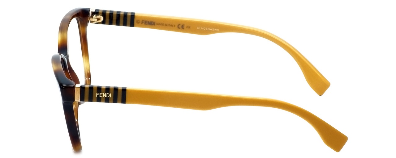 Fendi Logo Detail Flat Lens In Multicolor