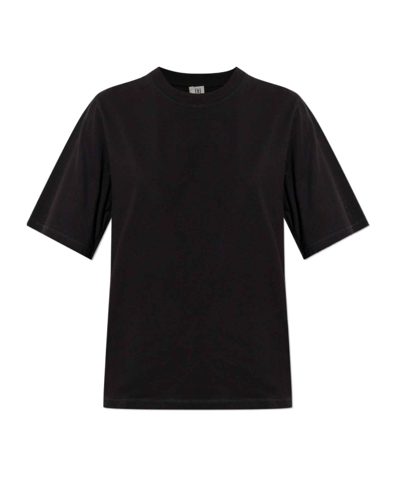 By Malene Birger Hedil Cotton T-shirt In Black