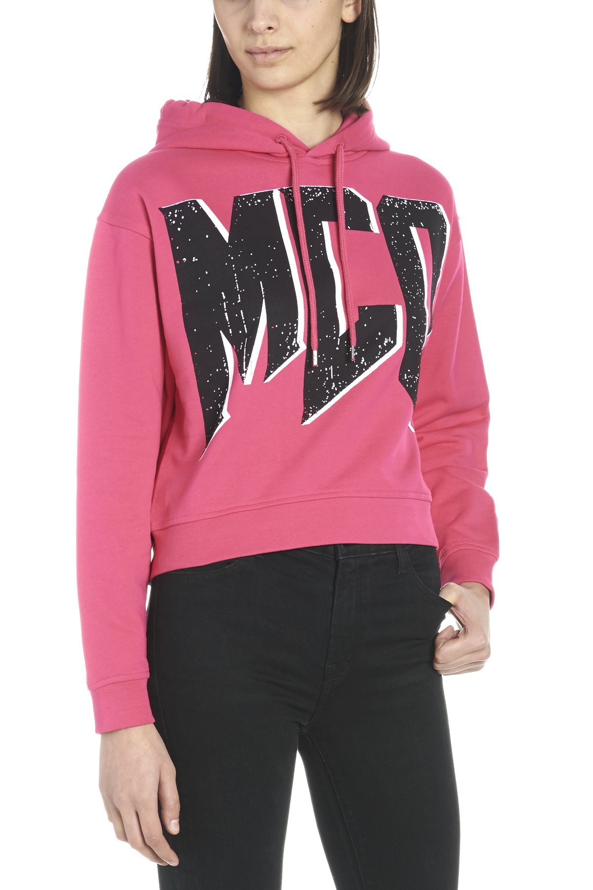 Mcq By Alexander Mcqueen Mcq Logo Printed Hoodie In Pink