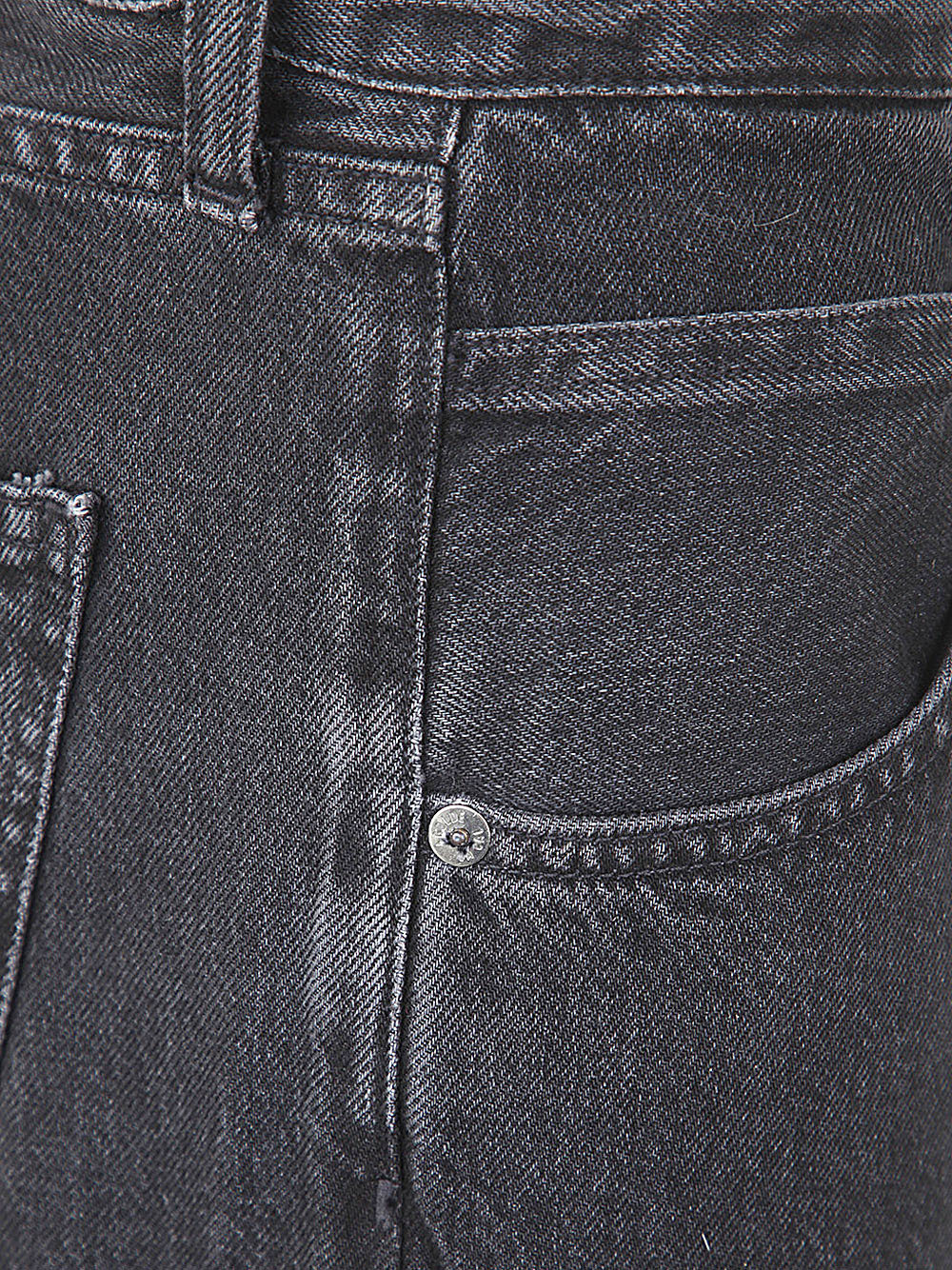 Agolde Wide-leg Cargo Jeans Featuring Belt Loops In Black