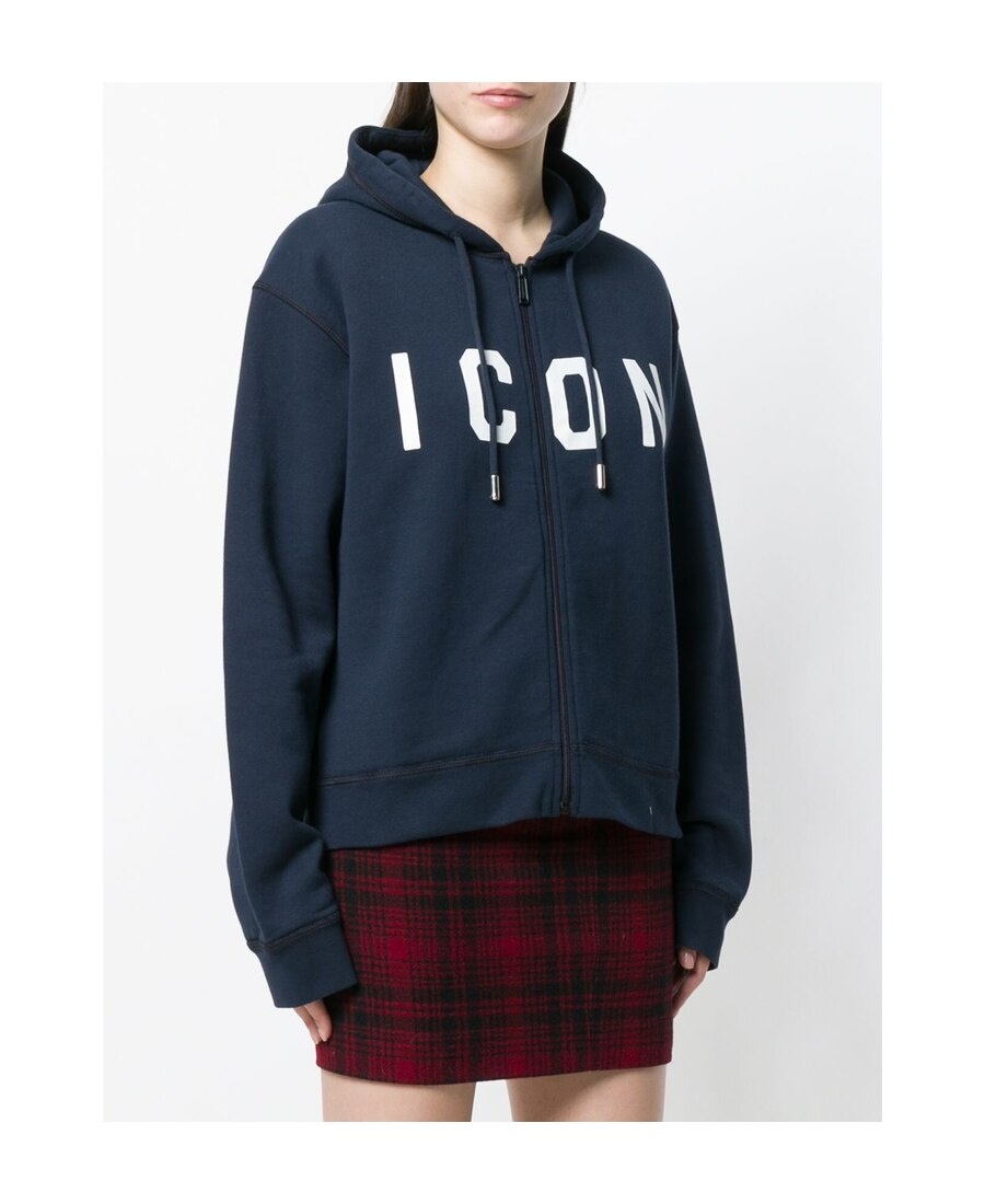 Dsquared2 Logo Details Casual Jacket In Black