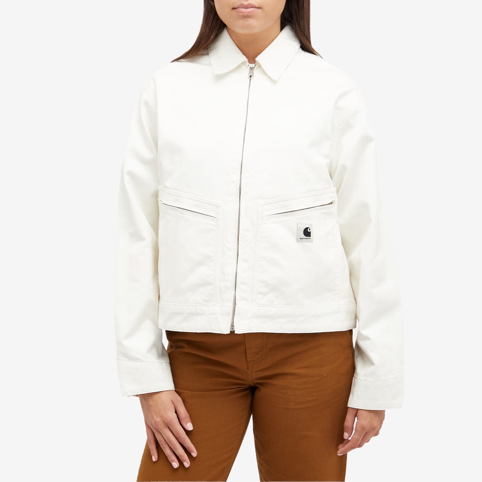 Carhartt Long-sleeved Jacket In White