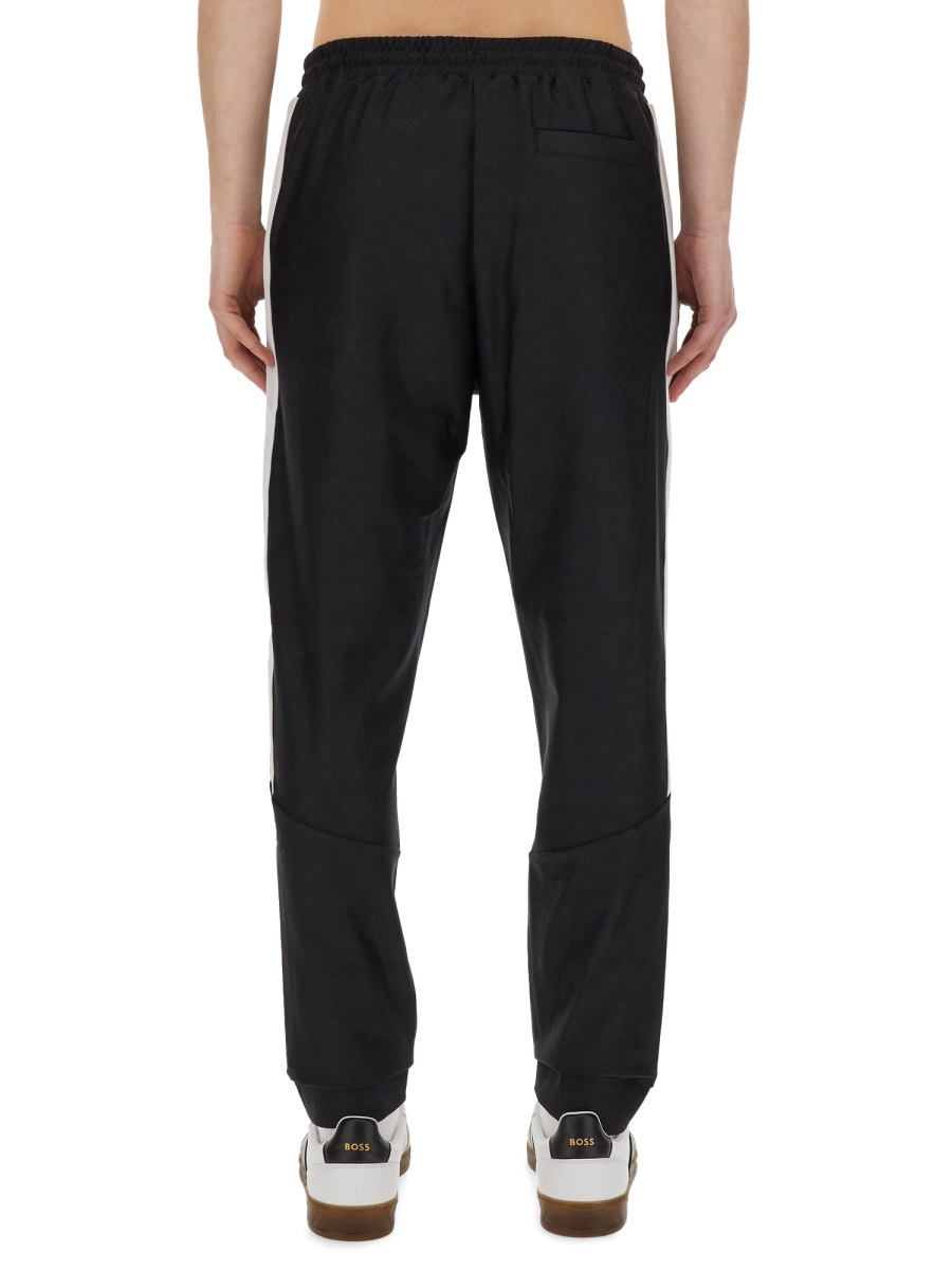 HUGO BOSS X MATTEO BERRETTINI STRIPE-DETAIL JOGGERS