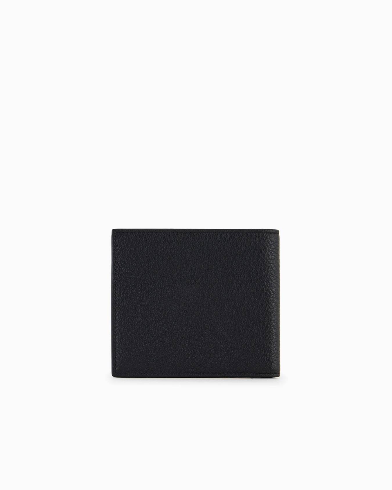 Giorgio Armani Grained-textured Leather Wallet
