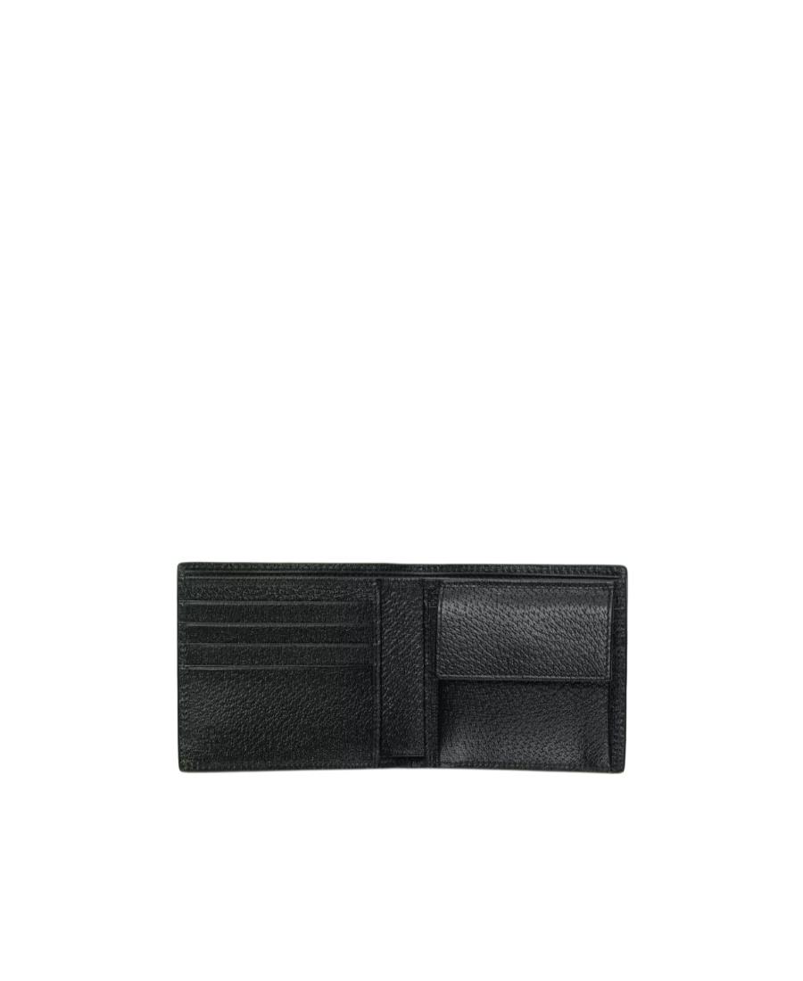 Shop Gucci Gg Marmont Bi-fold Wallet In Black