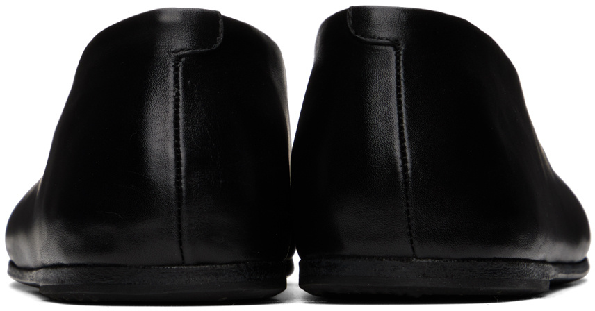 Marsèll Coltellaccio Round-headed Ballet Shoes In Black