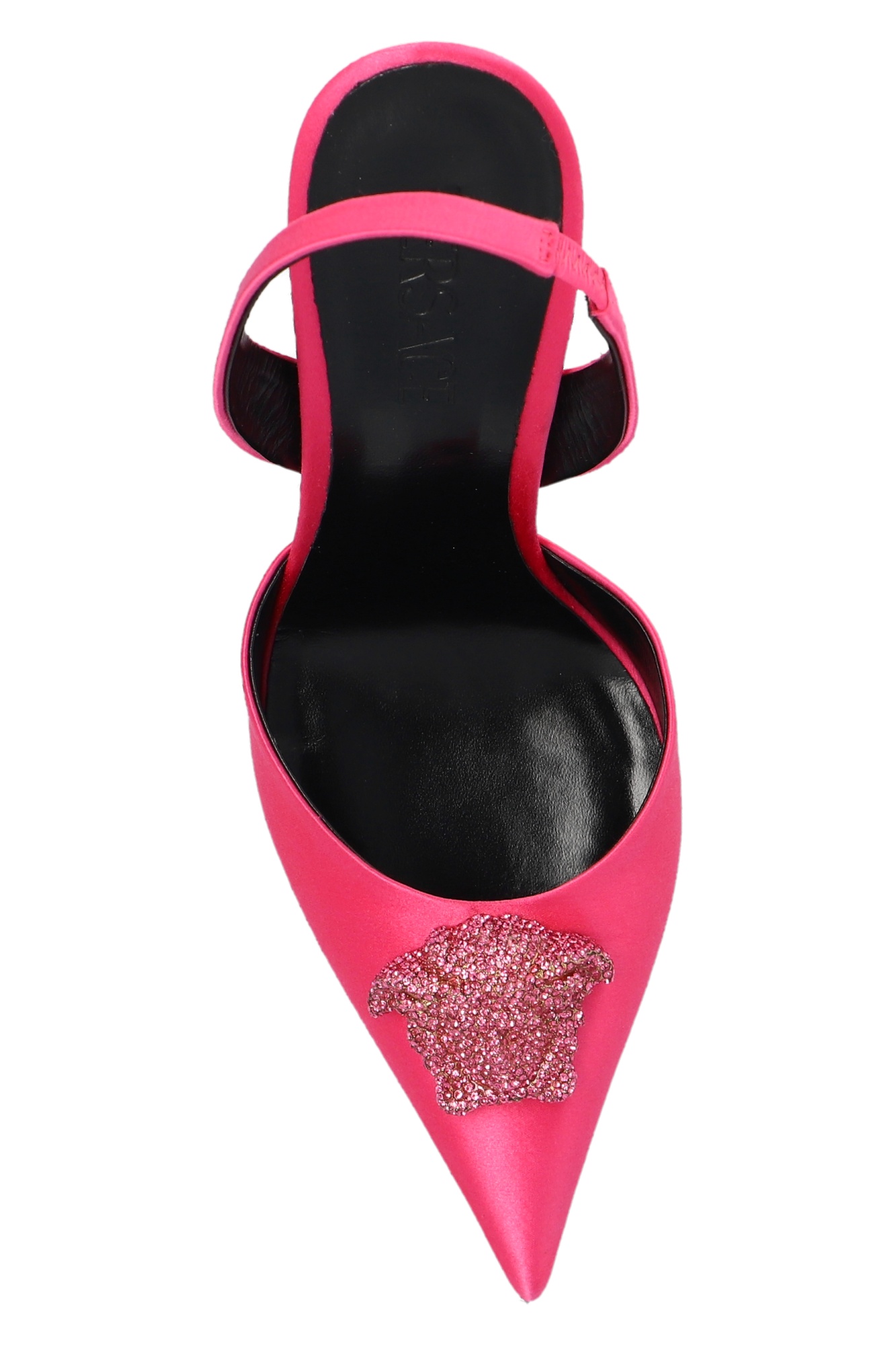 Versace Mini Jellyfish Sandal In Pink