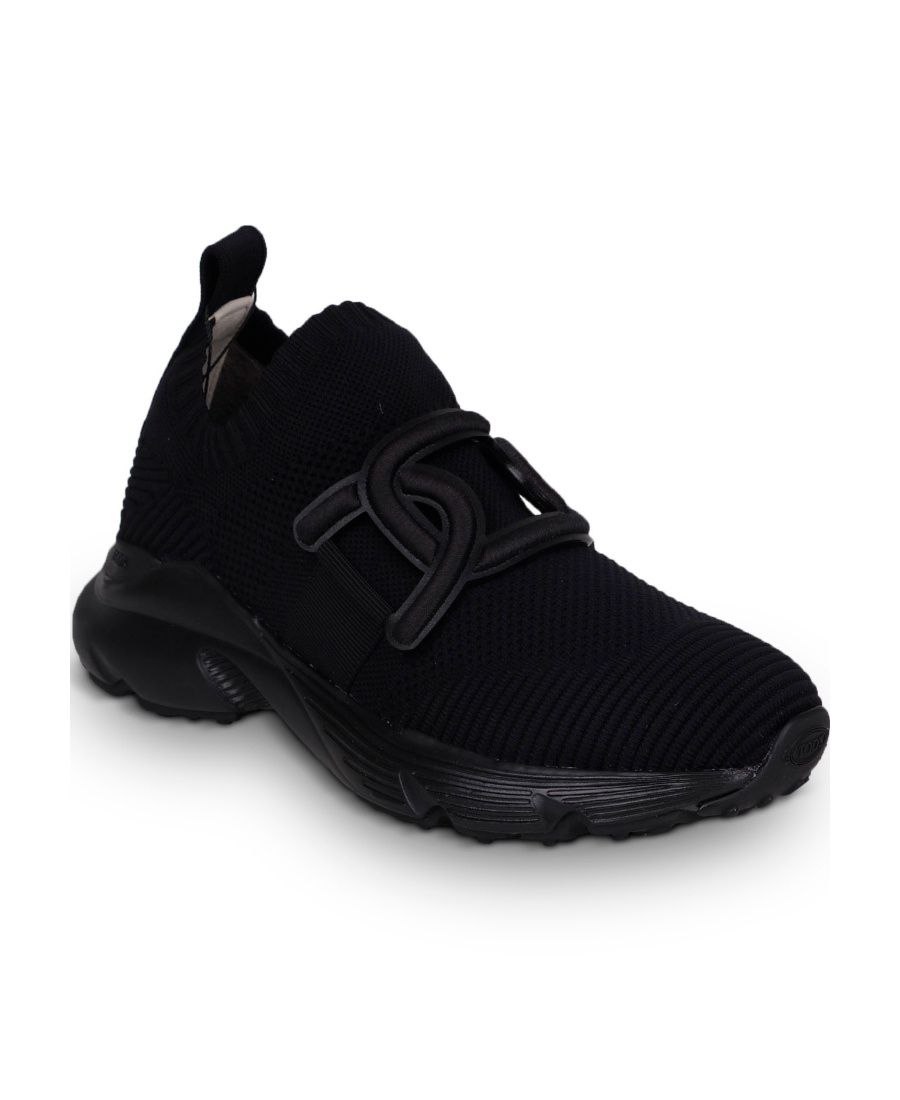 Tod's Kate Sneakers In Technical Fabric In Black