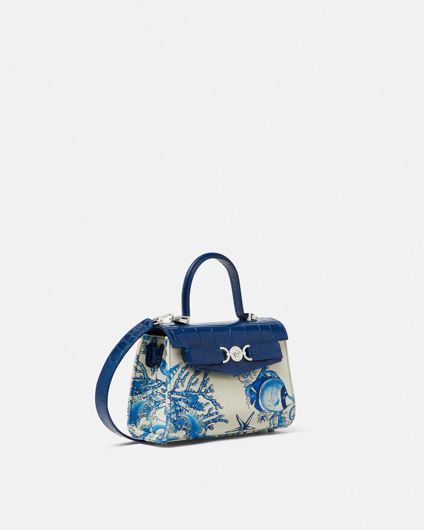 Versace Small Underwater Barocco Medusa '95 Handbag