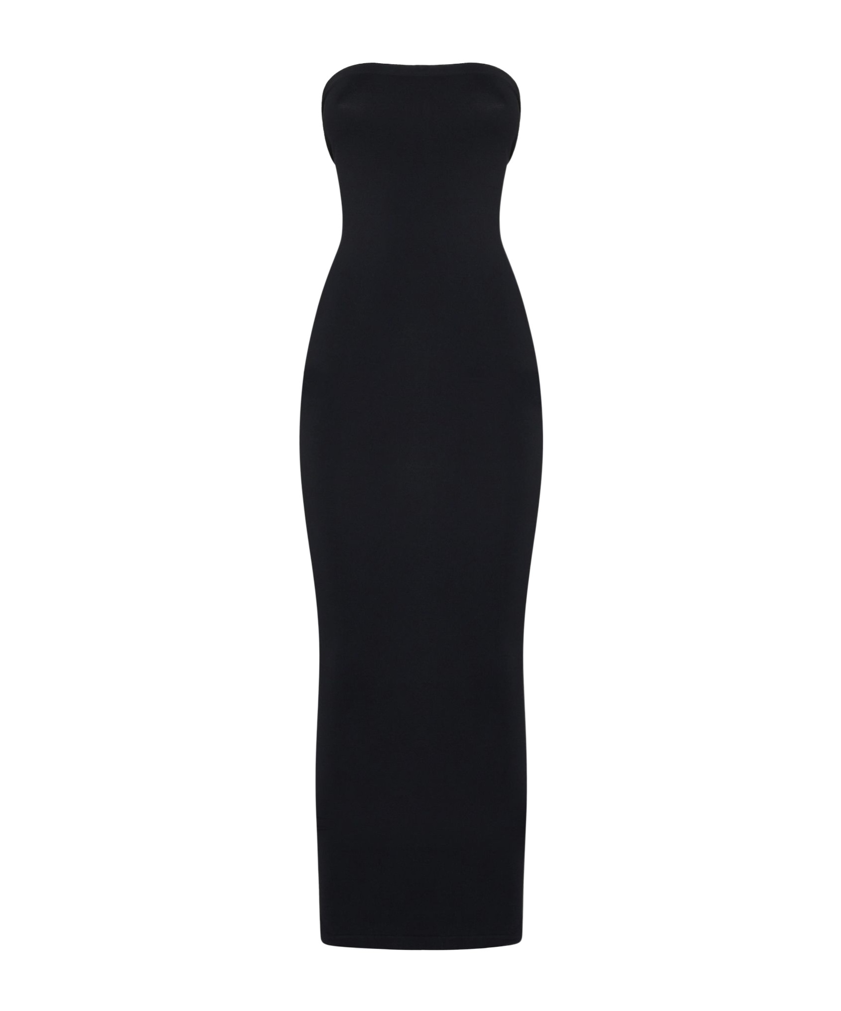 Wolford Fatal Cut Out Midi Dress In Black