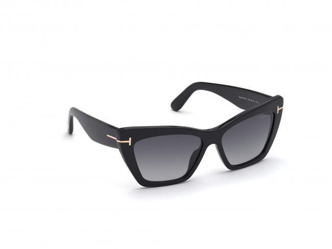 Tom Ford Eyewear Whyatt Butterfly Framed Sunglasses In Black