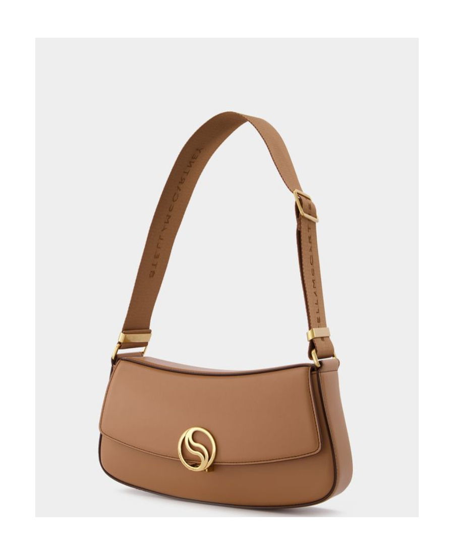 Stella Mccartney Chain Bag Small In Brown