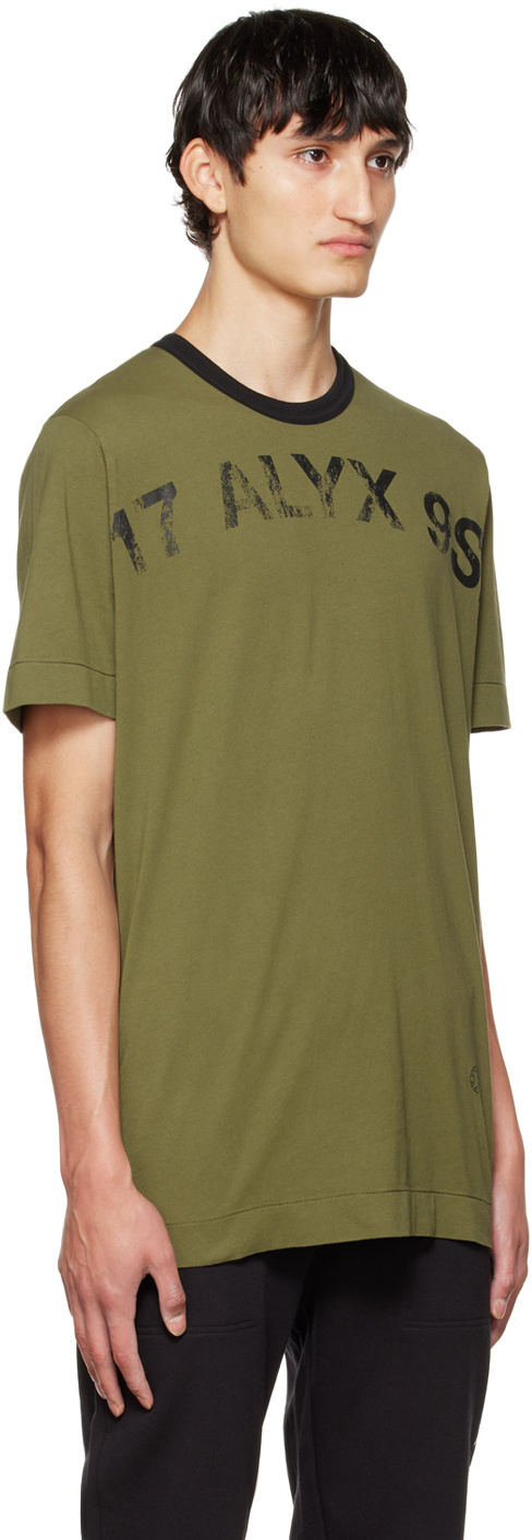 Alyx Green Graphic T-shirt In Green