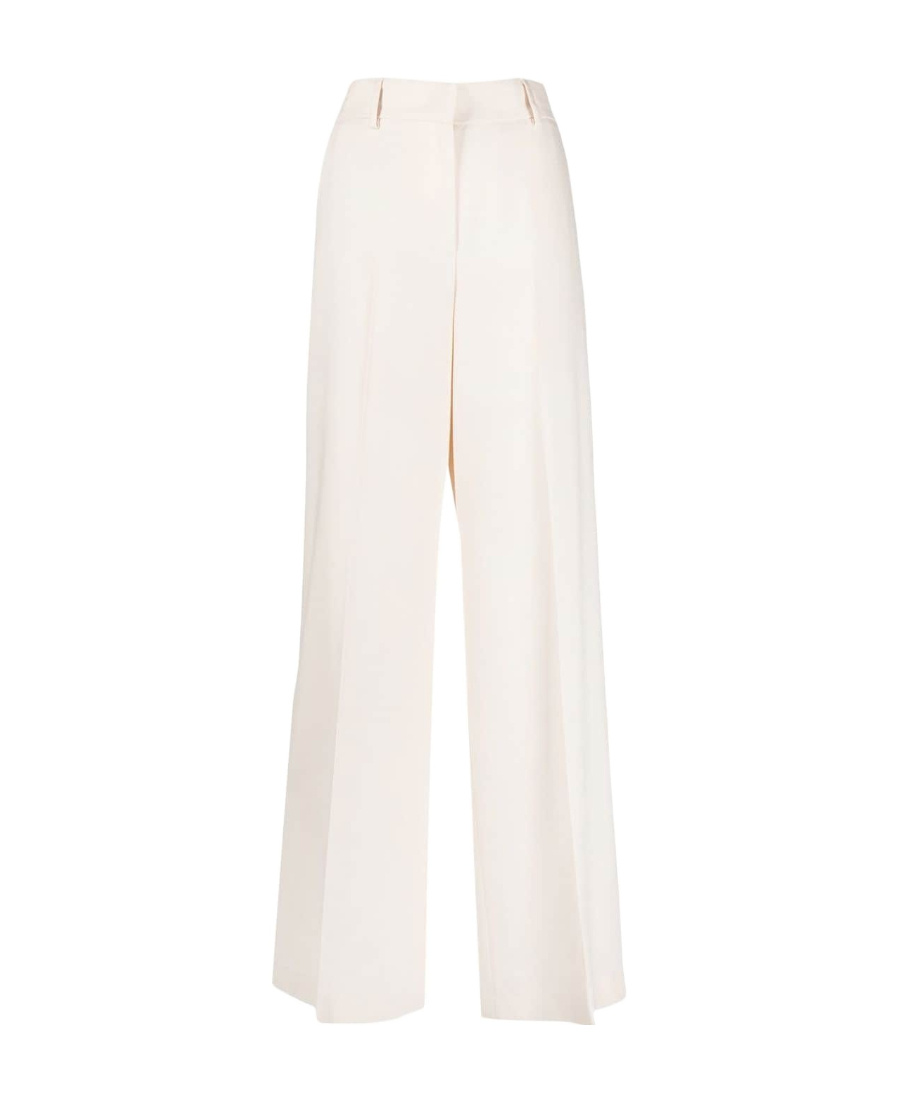 Msgm Straight-leg Tailored Trousers In White