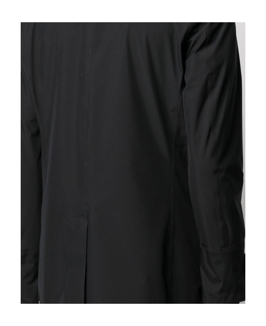 Herno Button-up Shirt Jacket In Black