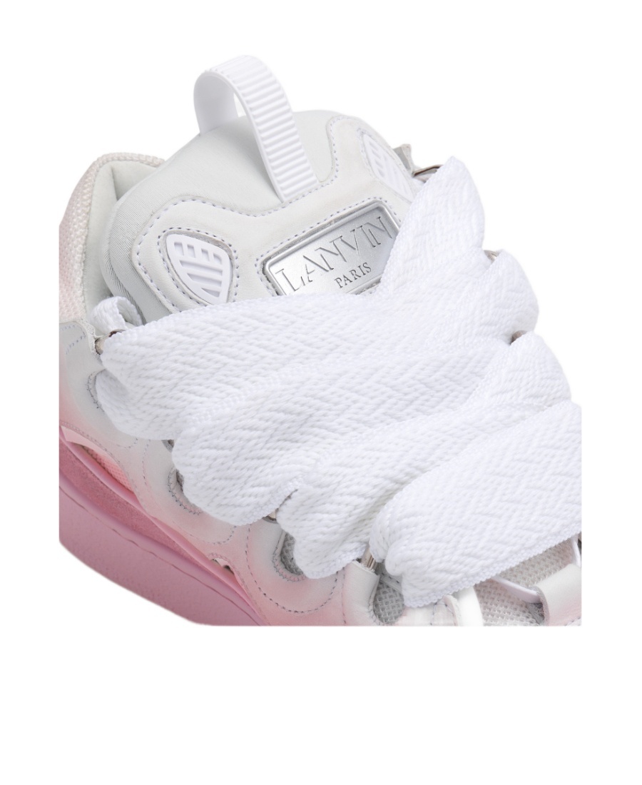 Lanvin Curb Sneakers In Pink