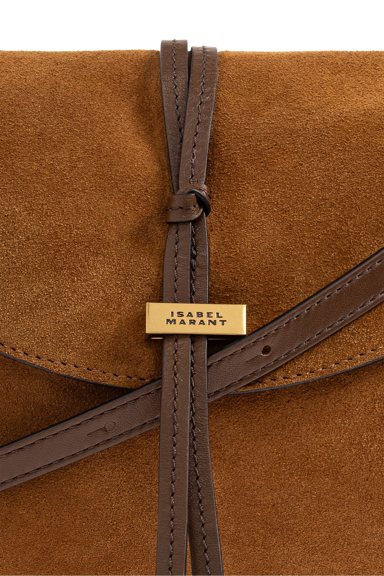 Isabel Marant Flip Shoulder Bag In Brown