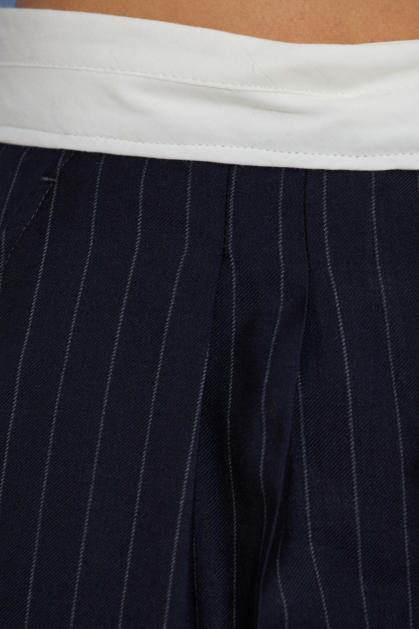 Officine Generale Striped Pattern Casual Pants In Multi