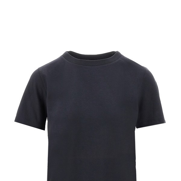 Emporio Armani T-shirt With Logo Embroidery In Black