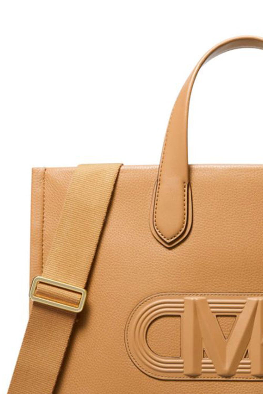 Michael Kors Gigi Leather Tote Bag In Brown