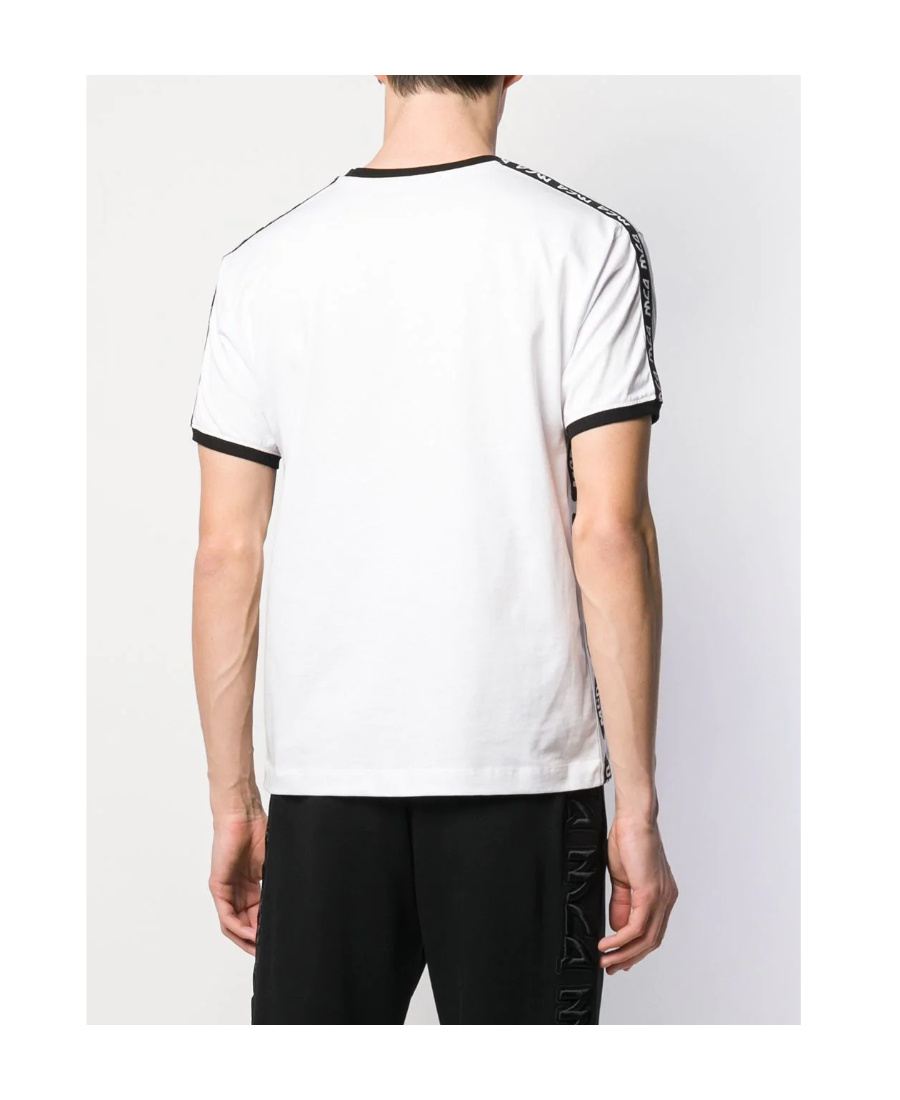 Alexander Mcqueen Logot-shirt In White