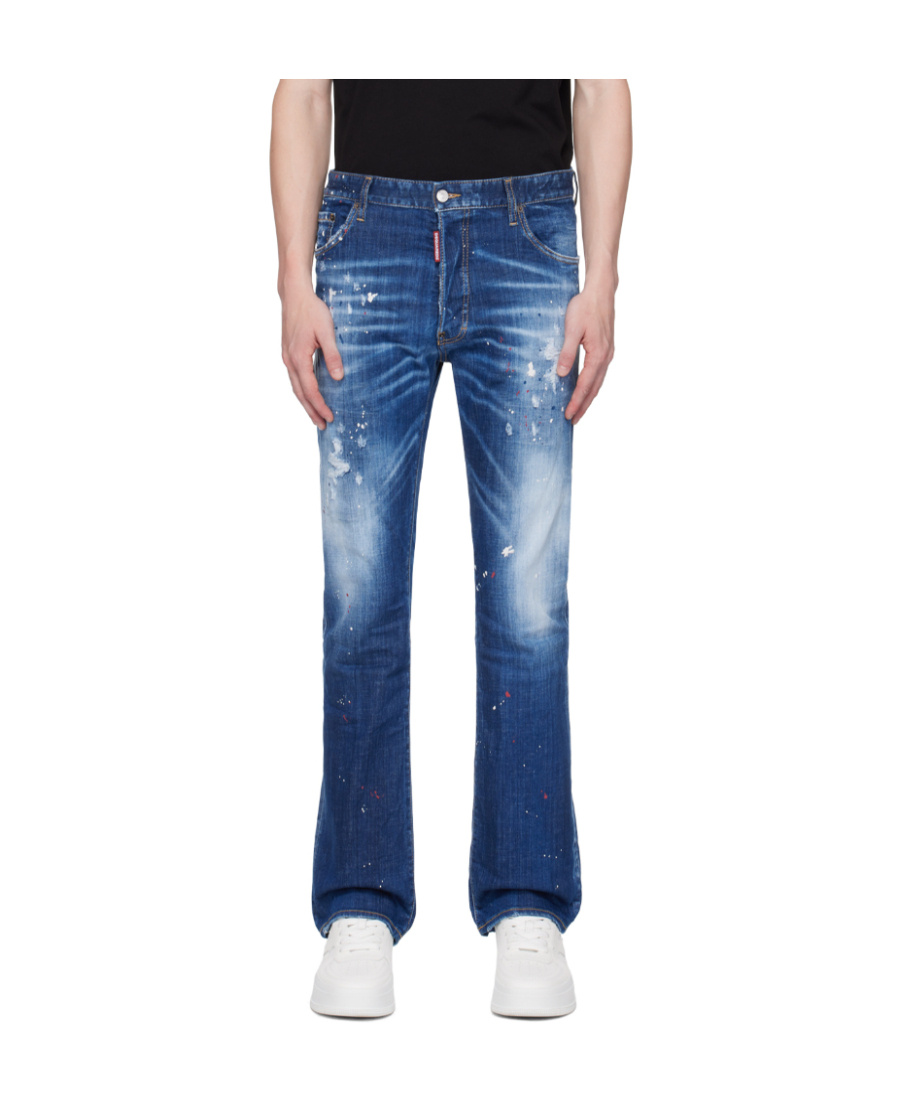 Dsquared2 Plantation Slim-fit Jeans In Blue