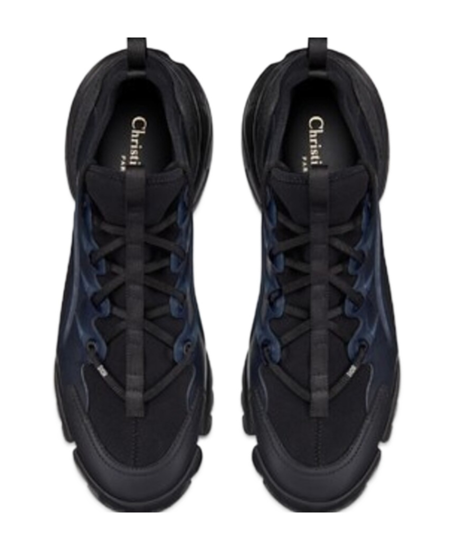 Dior D-connect Sneakers In Black
